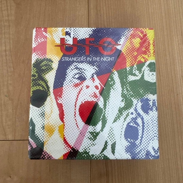 UFO STRANGERS IN the Night 1978 Live Album Colorful Cover Used