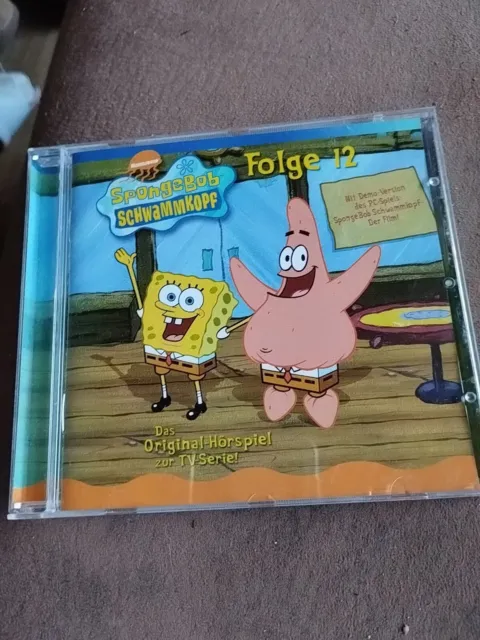 SPONGEBOB Schwammkopf CD Hörspiel zur TV-Serie Nickelodeon Folge 12