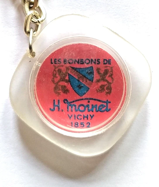 porte-clés chocolat bonbon Cémoi, rouge (pc