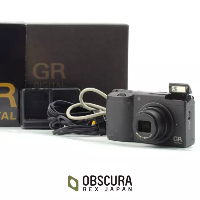 Count 3803 [N MINT in BOX ] Ricoh GR DIGITAL II 10.1MP Digital Camera From JAPAN