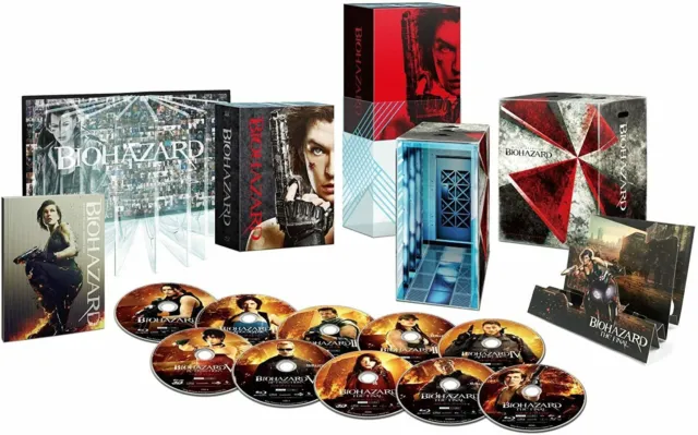 Resident Evil Blu-ray Ultimate Complete Box Blu-ray
