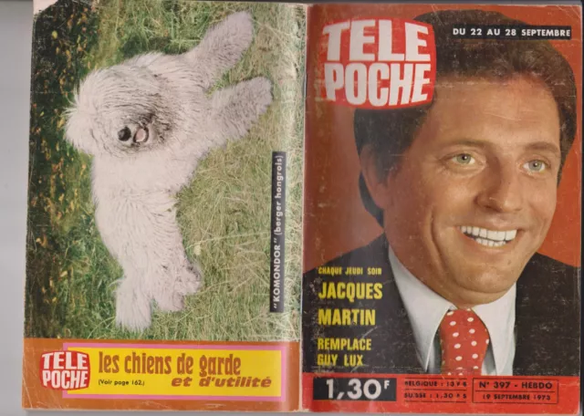 Tele Poche 1973 N°397 Complet Jacques Martin