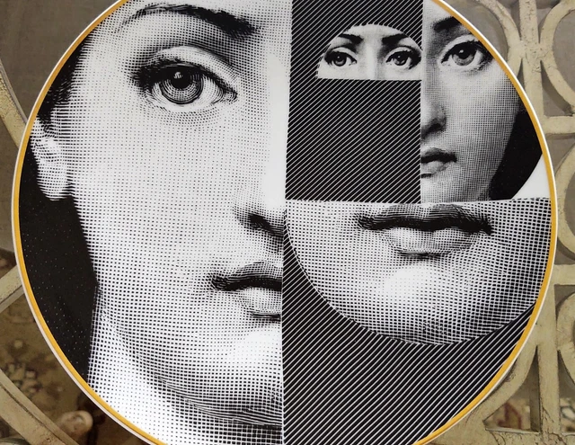 Rosenthal Fornasetti Temi E Variazioni Motiv 27 Plate, 1980s
