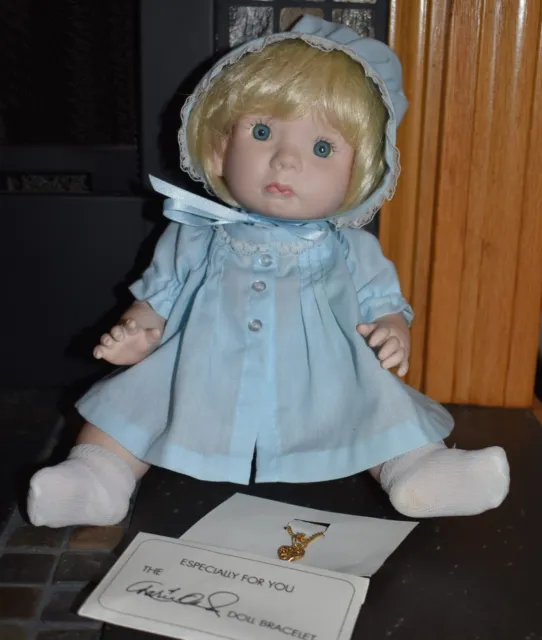 1979 Lee Middleton Porcelain Little Angel Doll 12"