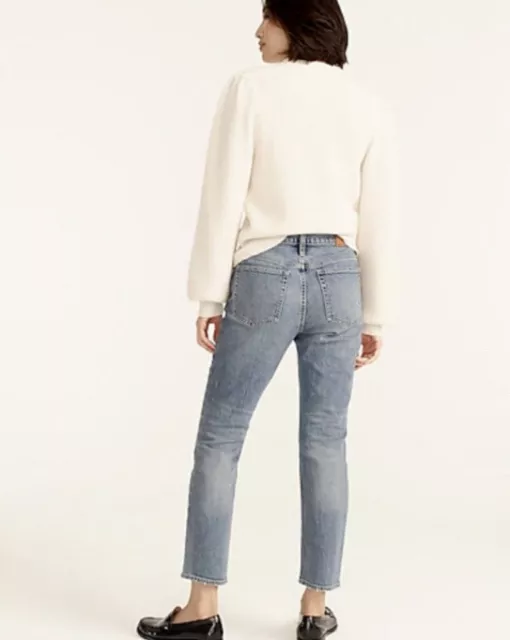 J. Crew Slim boyfriend jean in Tinted Indigo wash Size 27 NWD $128 Item BB474 3