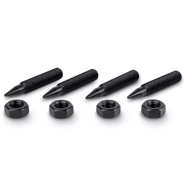 Blackened Steel Isolation Speaker Spikes - M6 thread 35mm long 4pcs