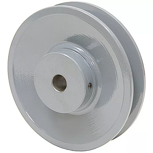 4.45" Diameter 1/2" Bore 1 Groove V-Belt Pulley 1-Bk47-A