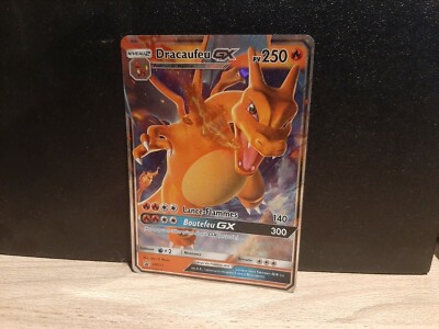 Carte Pokémon Dracaufeu GX SM211 Ultra Rare - FR promo blackstar charizard lot