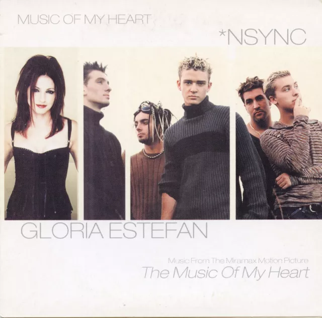 Gloria Estefan, NSYNC - Music Of My Heart EU 2 Track CD Single Hex Hector Mix