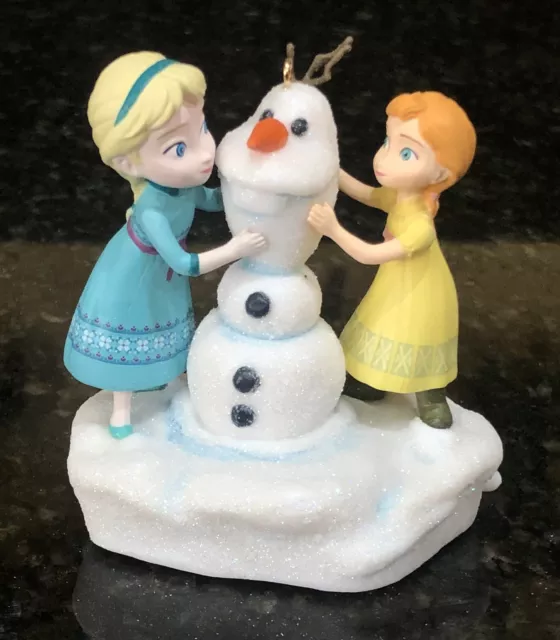 2016 Hallmark Do You Want To Build A Snowman? Disney Frozen Ornament Sound 2