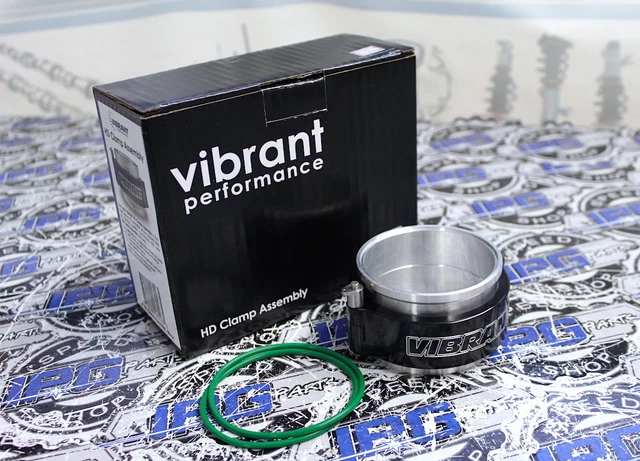 Vibrant Performance Black HD Clamp Assembly for 3" OD Tubing - 12516