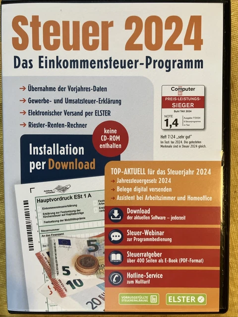 Wann Kommt Die Aldi Steuer Cd 2022 ALDI STEUER 2024 für das Jahr 2024 Einkommensteuer NEU OVP EUR 9,95