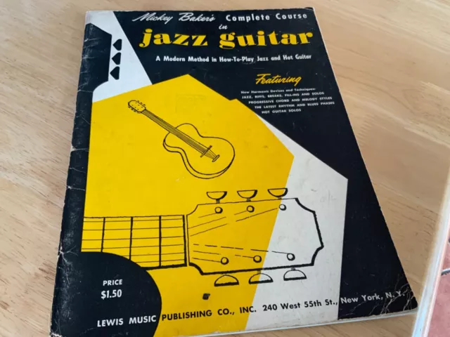 jazz guitar book by Mickey Baker