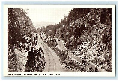 c1910's The Gateway Crawford Notch White Mountains New Hampshire NH Postcard