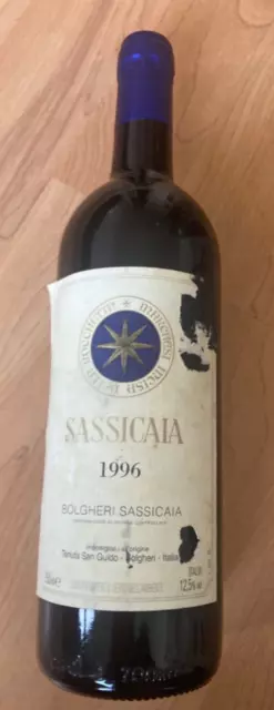 1996 Bolgheri Sassicaia 0,75L - Supertuscan