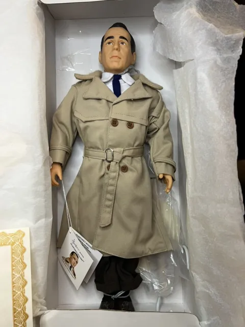 Effanbee Doll Humphrey Bogart Collectible With COA New In Box 1988
