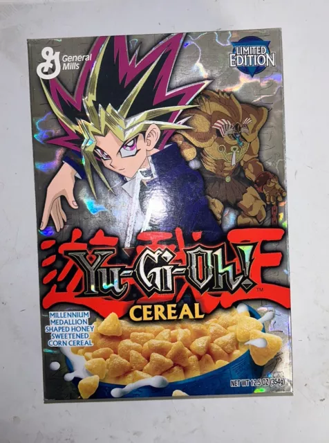 NEW Yugioh Cereal 2003 Box Collectable Foil FULL