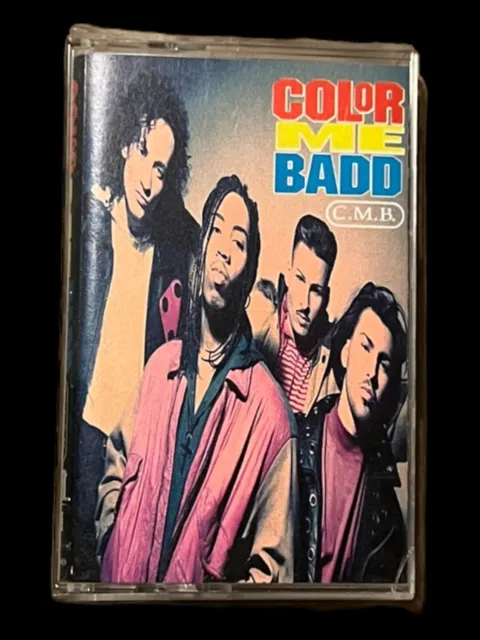 COLOR ME BADD: CMB (1991 Cassette) Tape Funk Soul Hip-Hop