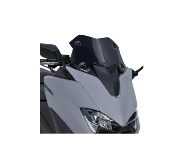 Yamaha 560 T-Max 20/21- Bulle Pare Brise Saute Vent Ermax Hypersport Noir Fonce