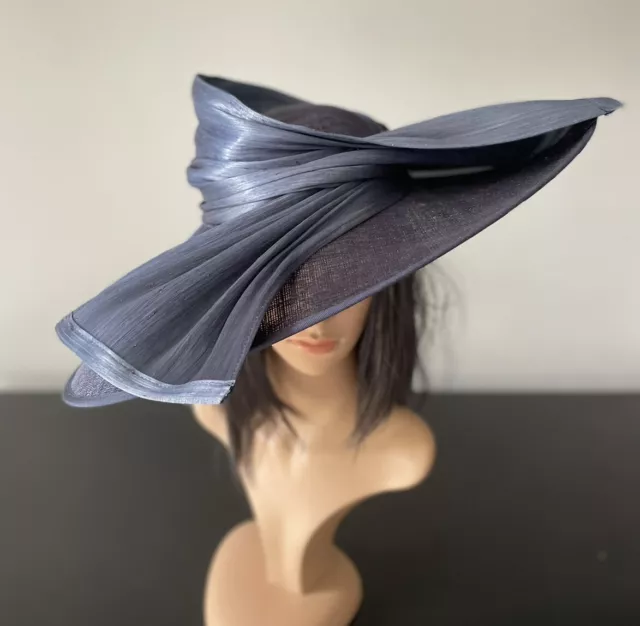 Snoxell & Gwyther Navy Blue Sgo9 Wedding Hatinator Hat Mother Of The Bride