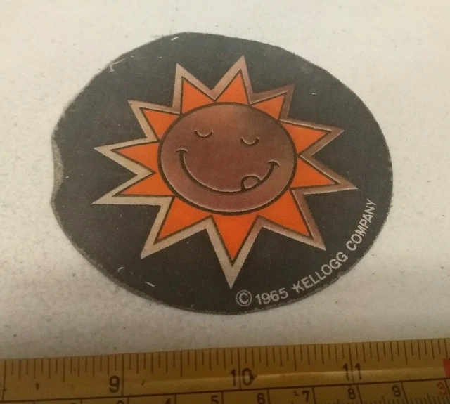 Vintage 1965 Kellogg Company Advertising Patch