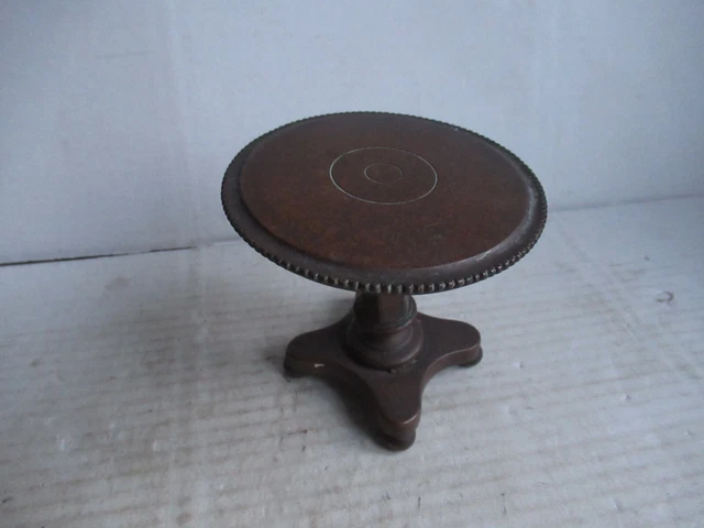 Small, Dolls House? Table, Metal Bronze Colour.