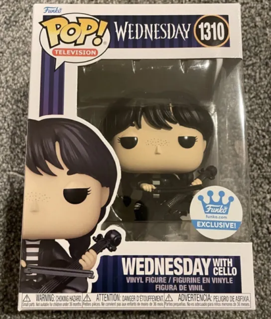 Funko Pop Wednesday With Cello Funko Shop Exclusive (In Hand) Sold Out