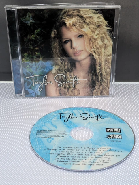 TAYLOR SWIFT DEBUT Self Titled Enhanced CD 2006 Big Machine Original ...
