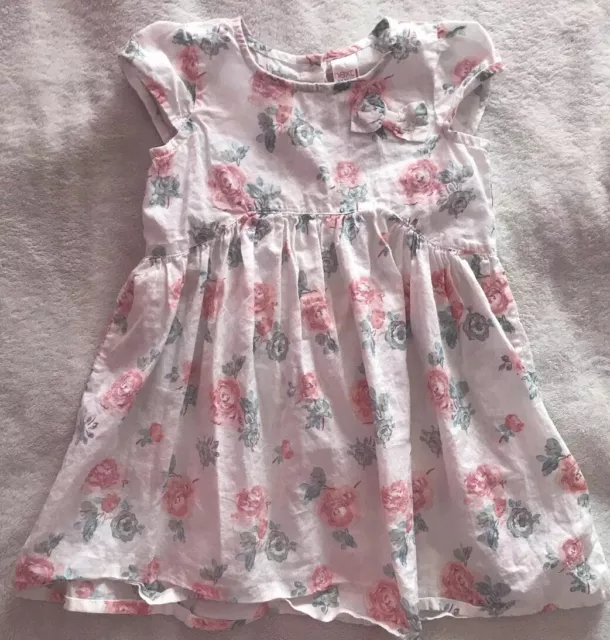 Magnifique robe florale bébé fille prochaine âge 12-18 mois