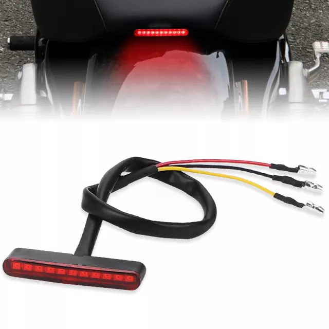 LED Mini Rücklicht Bremslicht 12V Universal Motorrad Quad Roller Rückleuchte