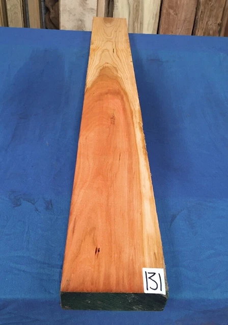 American Cherry 50 mm madera/tableros- madera dura exótica/secada al horno/borde cuadrado