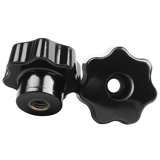 5 PièCes Boutons à PoignéE éToile Noire, Filetage DiamèTre 8 Mm, DiamèA1