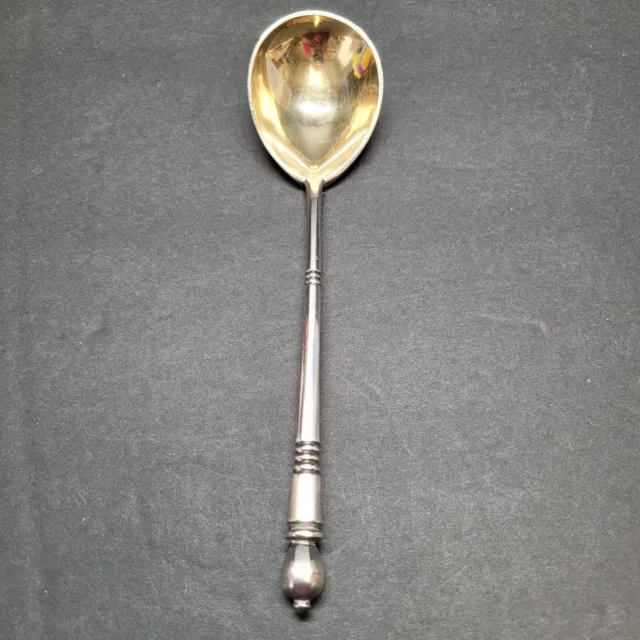 Antique 6 3/4" Spoon Engraved Imperial Russian 84 Silver Grachev ?