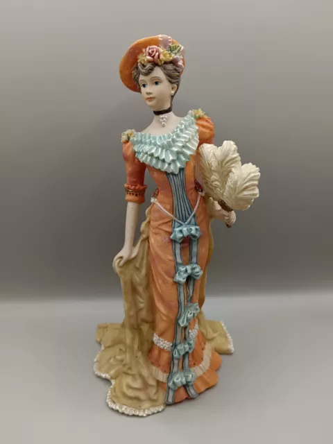 Leonardo Collection Woman Figurine Sunday Stroll 21cm Tall 1994