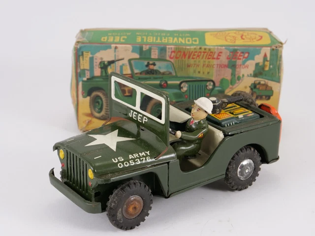 Ichimura Japon – Mercedes 250 SE 1966 – Tôle Friction – 18 Cm – Boîte D'origine
