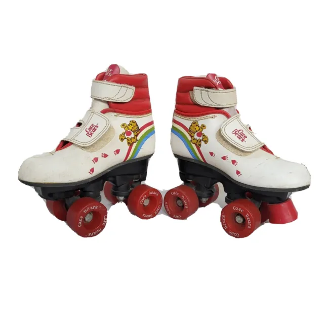 Vintage 1983 Care Bears Roller Skates Child's for American Greetings size 11J