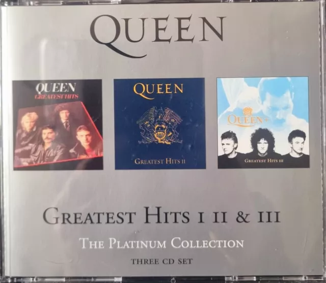 Queen-The Platinum Collection: Greatest Hits I•II•III  [3 CD Boxed Set] (2002).
