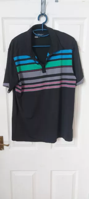 Nike Golf Mens Polo Neck T Shirt Size Large Immaculate Golf T Shirt