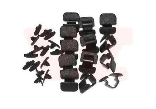 VAN WEZEL Kit d'assemblage capot-moteur 5888797 Matière plastique