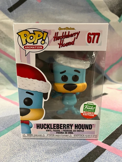 Funko Pop! Huckleberry Hound – Sonderausgabe Mit Nikolausmütze | Vinyl-Figur Ca. 10,2 Cm | Hanna-Barbera Sammlerfigur