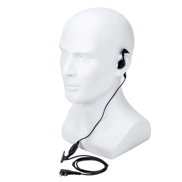 G SHAPE POLICE Earpiece Headset with Microphone for ICV8 ICV82 F21