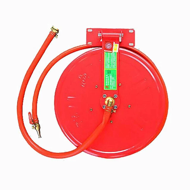 Neuf Fire hose reel Feu Protection Equipment Bouche D'Incendie Boîte Autonomie