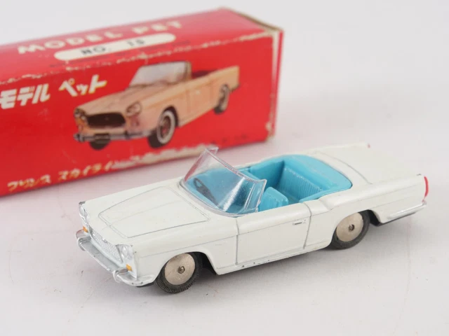 ASAHI ATC TOY MODELPET (Japon) N°7 Toyota Corona sans boite 9,7 cm Voiture