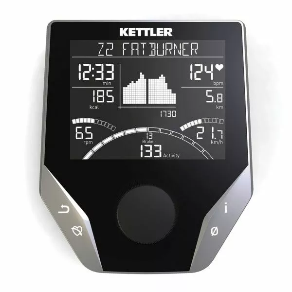 Kettler Bicicletta ergometro verticale TOUR 300 Volano 8 kg Ingresso facilitato 2
