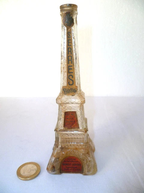 Bouteille En Verre Tour Eiffel - Coupe Du Monde Football 1998 - Édition Limitée
