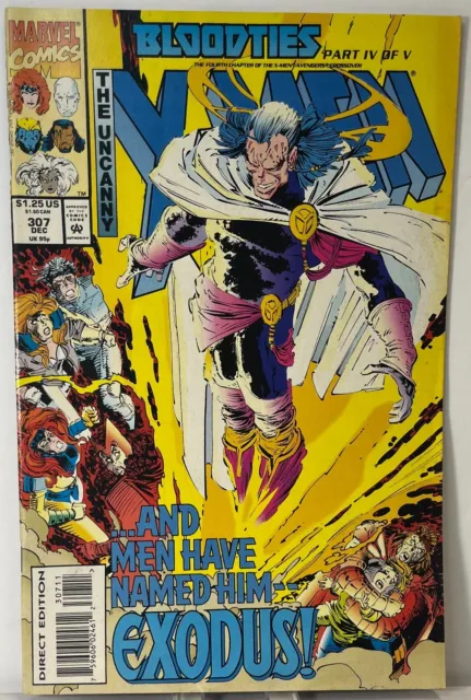 X-MEN Bloodties #307 The Uncanny Marvel Comics 1993