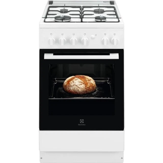 Electrolux LKK500000W Cuisinière Gaz Blanc A