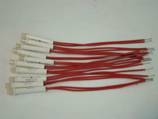 (10) General Electric Indicateur Lumières 90VDC CR103H E41W