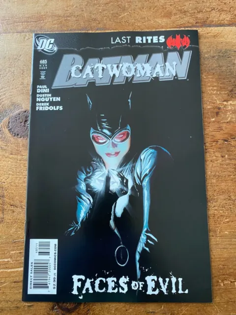 Batman Catwoman #1 DC Comics 2009 Faces of Evil COMBINE SHIPPING 6