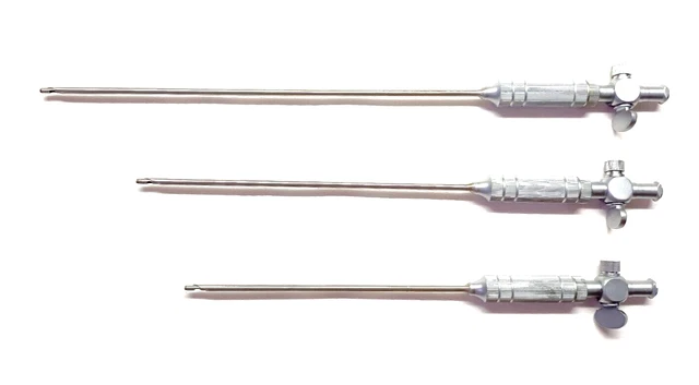 Laparoscopic  Veress Needle 160,140,120mm Sterile Surgical Instrument CE approve